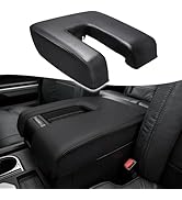 Armrest Lid Cover Console Lid Armrest Cover For Chevy Silverado/GMC Sierra 2014-2018 | Black Leather, Gray Stitching Trunk Lids & Parts For Chevrolet Silverado 1500 - Foto 5