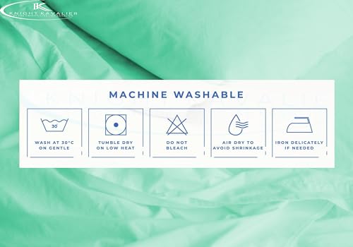 Image of King Bedsheet 100% Egyptian Cotton - 400 Thread Count Sheet Set - Includes 1 Flat Sheet & 2 Pillowcases - Durable, Breathable, Luxury Feel, Hotel Style - Aqua Blue Solid