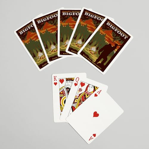 Lantern Press naipes póker tamaño estándar 52 cartas miniatura 7