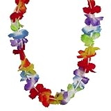  MIK funshopping Hawaii-Ketten Hula Flower Rainbow - 12er Set