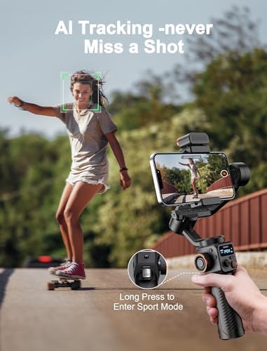 Hohem İsteady M6 Kit Akıllı Telefon Görüntü Sabitleyici Gimbal - Görsel 5