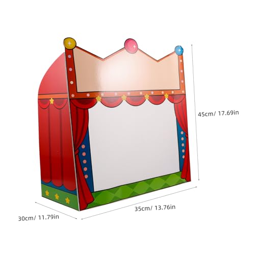 HANABASS Shadow Puppet Theater Kit for Kids DIY Shadow Puppet Show Accessories with Backdrop for Storytelling and Creative Play for Classrooms and Family Fun - Thumbnail 3
