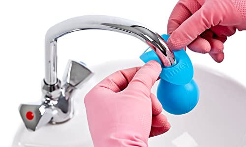 Limey Entkalk - Hilfe für Wasserhähne zur Entfernung von Kalkablagerungen Blau