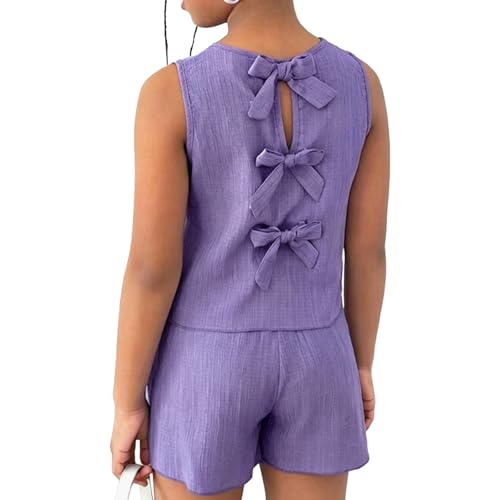Image of Girls Cute Summer Outfits Set Clothes Size 5-14t Outfit 2 Piece Are Materials That Are Soft And Durable