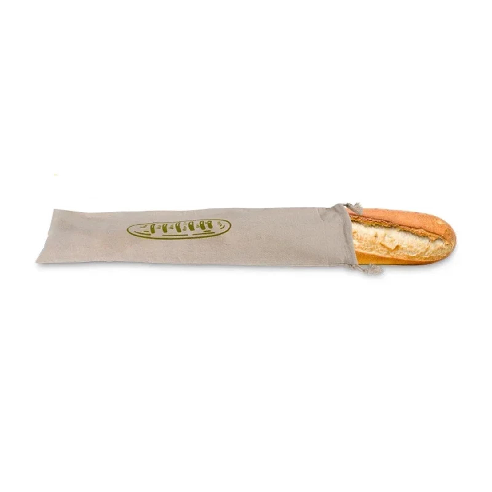 ApuaVireo&Co Linen Bread Bag Linen Bread Bag Reusable Cotton Drawstring Storage Loaf Homemade Fresh Bags(67x15cm)