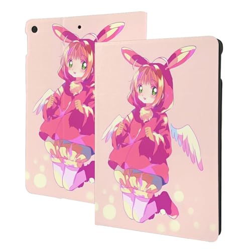 Compatible with カードキャプターさくら iPad 第10世代 ケース (2022年) iPad 10.9 ケース iPad 10.9インチ iPad 10.9 カバー 10世代ケース PUレザー スマートカバー オートスリープ機能 (10.