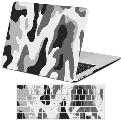 Carcasa MacBook Air 11 A1465 A1370 funda de plástico rígida con protector teclado de 2010 a 2015