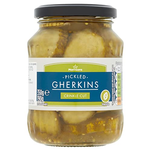 Morrisons Crinkle Cut Gherkins 350g