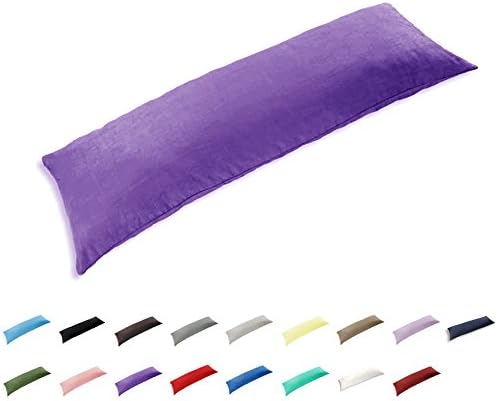 Miniatura 2 de TAOSON - Funda para almohada 100 % algodón de 300 hilos, funda para almohada, funda para cojín, con cremallera, solo funda, sin inserto