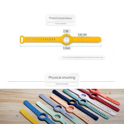 2 Pack Waterproof Bracelet Compatible with (1 &3nd Gen) for Kid - image 8