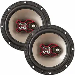 2 Pares Alto Falantes Bravox 6 Polegadas Triaxial B3x60x Kit