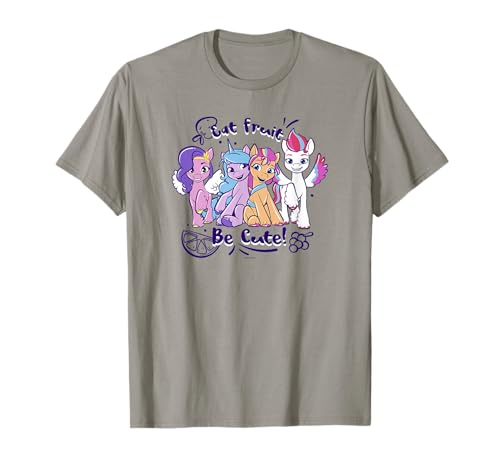 T-shirt My Little Pony Be Cute Group Shot vêtement imprimé poney mignon