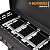 ADREAK 4 Burner BBQ Gas Griddle with Hood, 30 Inch Stainless Steel Portable Detachable Propane Griddle, 60,000 BTU Flat Top Grill with Lid for Camping, Black