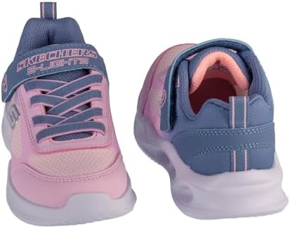 Skechers SKECHERS SOLA GLOW - OMBRE DELUXE Kız Çocuk Gs Gri Işıklı Spor Ayakkabı - Görsel 7