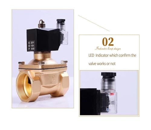Électrovanne en laiton 3/8 NPT pour automatiser votre arrosage - 4