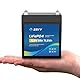 ERYY LiFePO4 Batterie 12V 6Ah, 4000+ Zyklen Mini-Lithiumbatterie mit 8A BMS, Leichte wiederaufladbare Freizeitbatterie für Camping, Solarenergiespeicher, Überwachungskameras, Fischfinder, Router