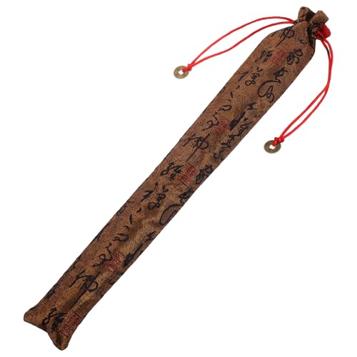 Luxshiny Funda para Abanico de Mano de Seda Estilo Chino Funda Decorativa de Tela Brocada para Abanicos Plegables Compacta y Elegante para Almacenamiento Portátil