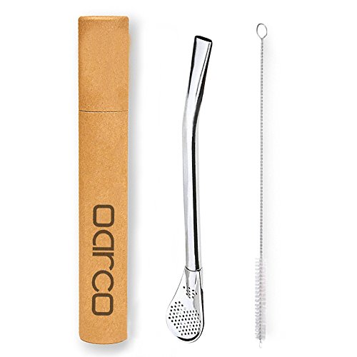 Oarco Bombilla d'origine-Convient Pour Yerba Mate, thé en vrac et thé noir(KR)