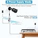 (4K/8.0 Megapixel & 130° Ultra Wide-Angle) 2-Way Audio PoE Outdoor Home Security Camera System Wired Outdoor Video Surveillance IP Cameras System