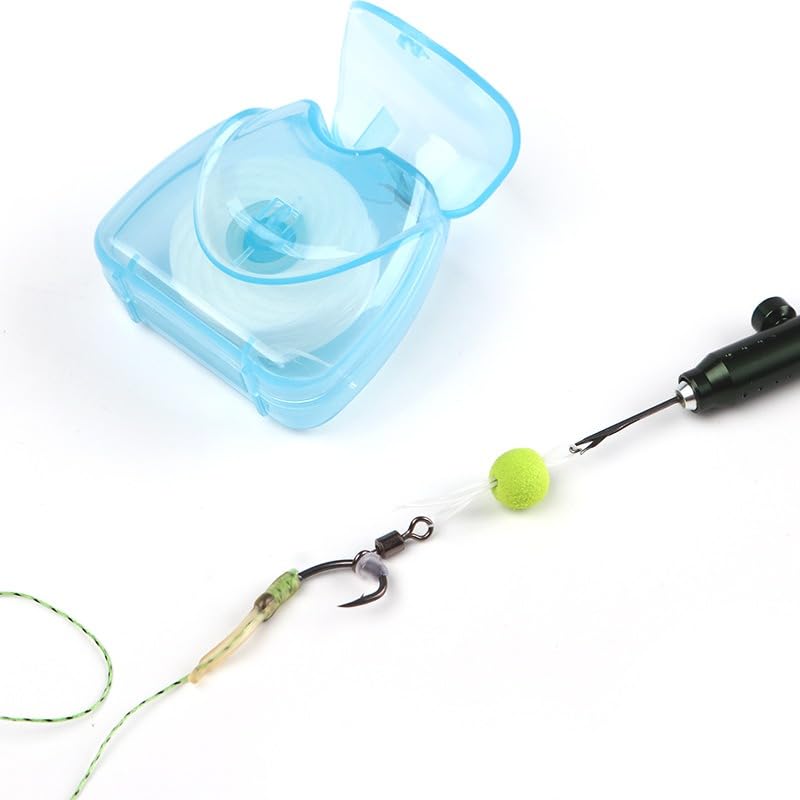 Set de línea de pesca fuerte 50m con estuche miniatura 4