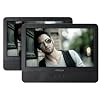 Odys Seal 9 tragbarer DVD-Player (mit zusätzlichem, drehbarem Bildschirm, 23 cm (9 Zoll), hochauflösendes digitales TFT…