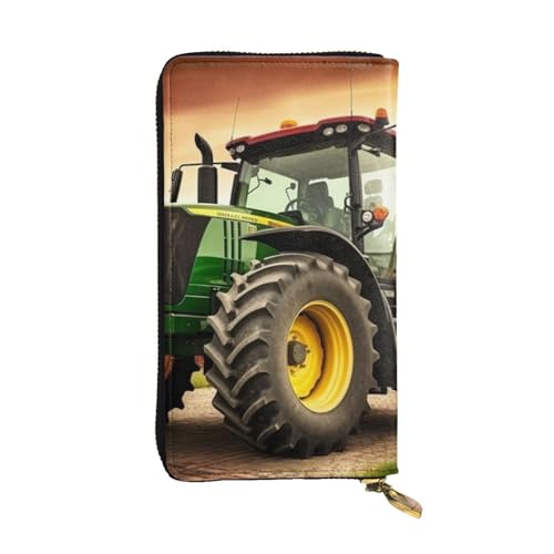 Portefeuille en cuir tracteur : grand compagnon chic et sécurisé