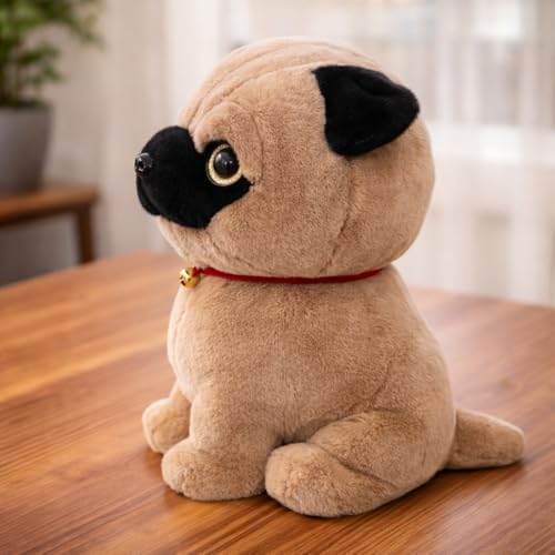 Image of ADORA Soft Plush Dog Toy for Kids | Stuffed Puppy Soft Toy |Dog Puppy Stuffed Animal Cute Brown Dog Plush Animal Soft Toys | Soft Toy for Gift Boys & Girls | 40 CM Brown Color