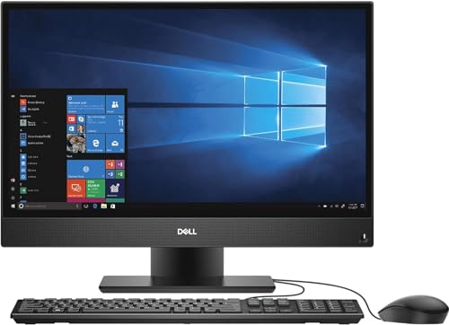 Image of Dell OptiPlex 5260 1920 x 1080 All-in-One Desktop Computer with Intel Core i5-8500 3 GHz Hexa-Core, 8GB RAM, 256GB SSD, 21.5 inch (503W7)