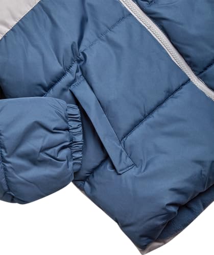Image of iXtreme Boys Puffer Jacket - Wind & Water Resistant Soft Fleece Lined Warm Winter Jacket for Boys with Winter Hat