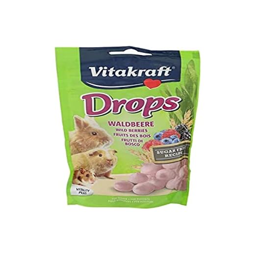 Vitakraft Drops Frutti di Bosco per Roditori, 75g