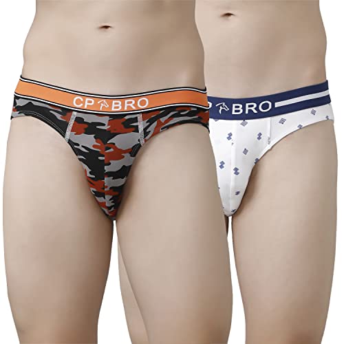 Image of Printed Briefs with Exposed Waistband Value Pack - (Pack of 2)