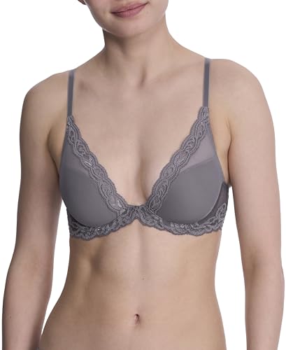 Image of Natori Women Feathers Lace Plunge T-Shirt Bra