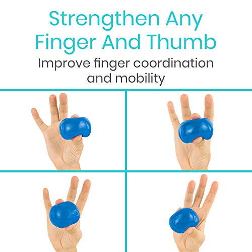 Vive Therapy Putty (4 Pack) - Theraputty For Hand - Stress Putty For Adults, Kids - Exercise Putty For Rehab, Finger, Grip Strength Resistance - Sensory Putty And Therapy Occupational Clay - 3 Ounces #TOP3
