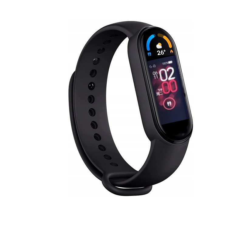 Exxelo M6 Smart Band Activity Tracker featuring Blood Pressure and Heart Rate Sensors, with Step Tracking, suitable for both Men and Women (B09V2PGV7V) Amazon Price History, Amazon Price Tracker
