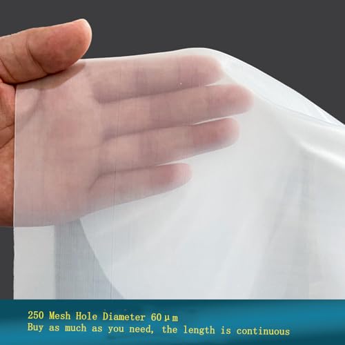 Filtro de malla de nailon de 250 micras: rollo de tela filtrante de 1x10 metros en pack de 4 3