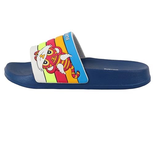 Image of WELCOME Unisex-Child Kids Flip-Flop Soft Comfortable Indoor & Outdoor Slippers Stylish Non-Slip Slide Home Casual Chappals For Boys & Girls
