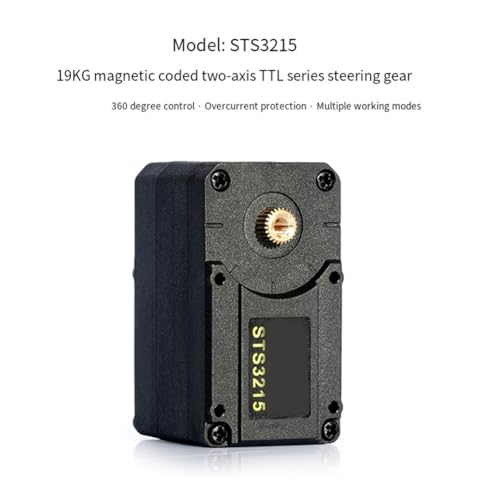 Servo bus série STS3215 19KG programmable TTL haute précision couple feedback