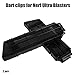 lififun Ultra Magazine, 12-Dart Magazine Dart Clips for Nerf Ultra 2 PCS Black (Black)