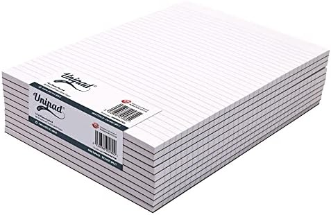 5 Star Office Memo Pad Headbound 60gsm Ruled 160pp A4 White Paper Pack - View #6