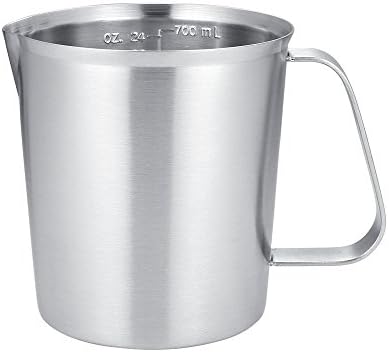 Stainless Steel Liquid Measuring Cup 24 Ounce Also Use As Stainless Steel Frothing Pitcher