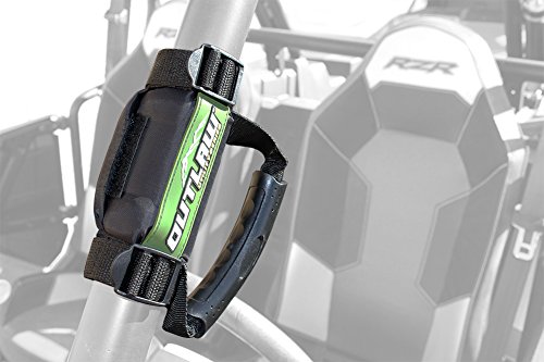 Outlaw Racing Ou2004A Atv & Utv Hand Grips - Roll Cage Grab Bar Handles - 2 Pack Roll Bar Grab Handle Hand Holds - Adjustable And Durable - 1 Year Warranty #TOP2