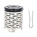 Produktbild Petrichori Outdoor Tragbare Gase Heizöfen Heizung Abdeckung Mini Heizkappe Edelstahl Gasofen Brenner Camping Herd Ausrüstungen - Silber
