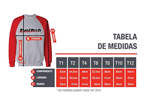 MOLETOM INFANTIL FUELTECH UNISSEX (T12)