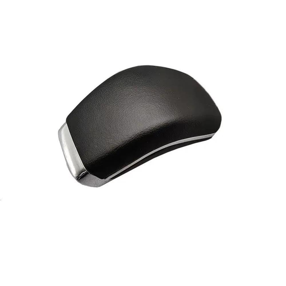 Ydxherta Black Leather For Toyota Mark X Reiz X120 2004-2009 Automatic At Leather Car Shift Gear Knob Lever Gaitor Boot Cover Auto Parts(Black Leather)
