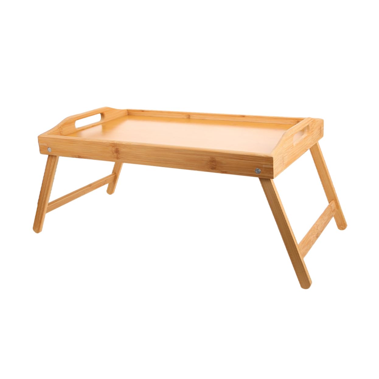 Table de lit bois pliable : finis les maux de dos pour travailler sur ordinateur