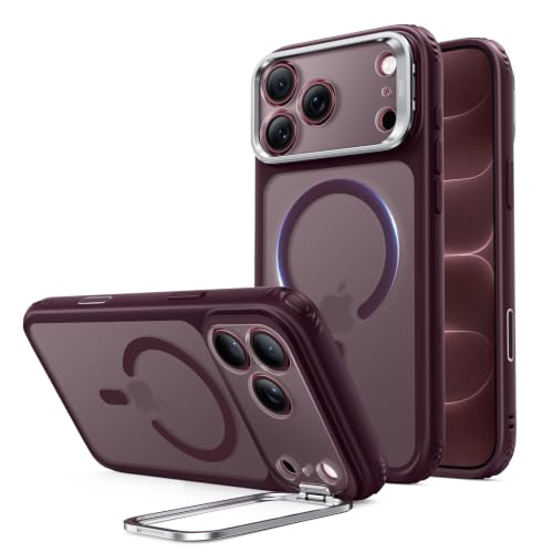 ESR Classic Hybrid Funda para iPhone 18 Pro Max/17 Pro MAX con Soporte Flex