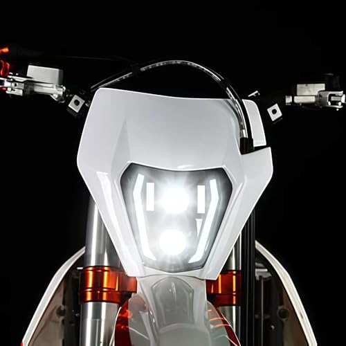 CHANGCHENG Dirt Bike LED Headlight with Turn Signals