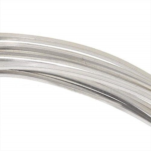 Sterling Silver Wire 22 Gauge Square Half Hard (5 Feet)