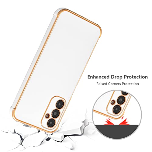 Coque antichoc Samsung S24 fine légère en TPU souple blanc - 3
