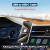 CarPlay Cable for iPhone 17/16/15 Series (2-Pack, 3.3FT) USB A to USB C Fast Charging Nylon Braided Cord, Compatible with iPhone 17 Pro/Max/Air, iPad, AirPods, Samsung Galaxy, Google Pixel, More